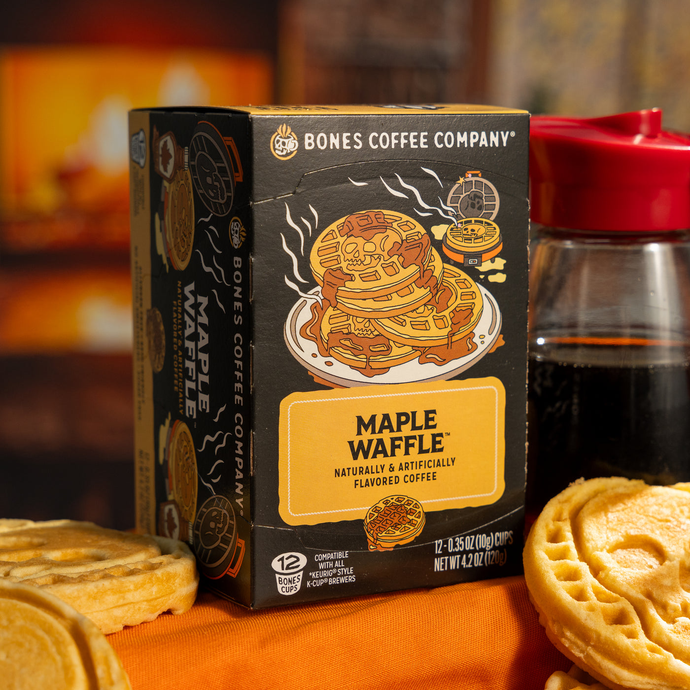 Maple Waffle Bones Cups